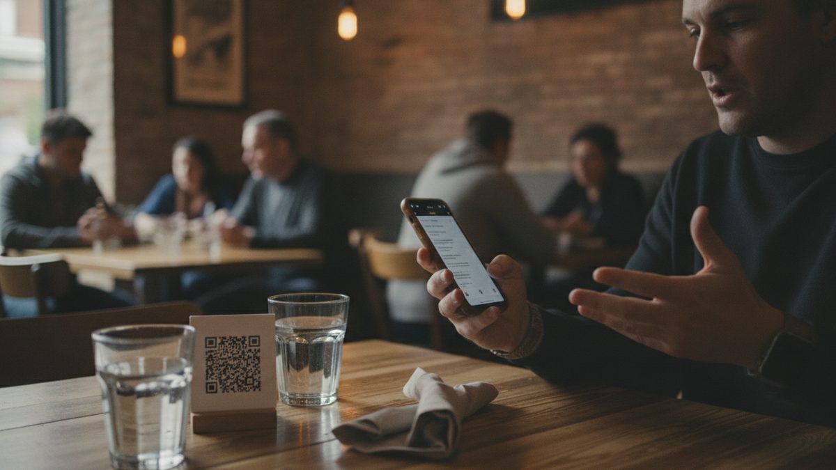 Digital Menus and QR Codes: Pros and Cons