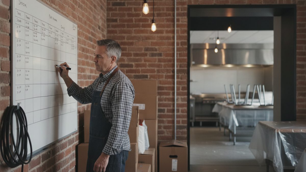 How to Create a Pre-Opening Training Schedule for a New Restaurant